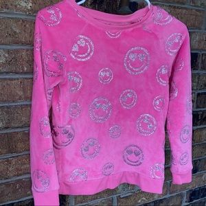 justice girls fuzzy sweater